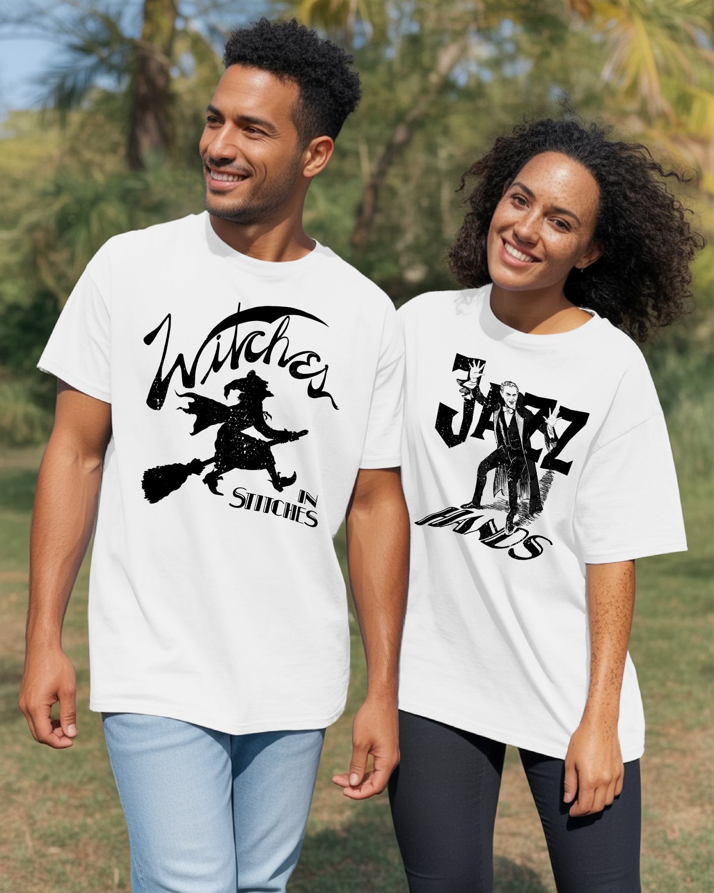 Jazz Hands Unisex Organic Cotton T-Shirt