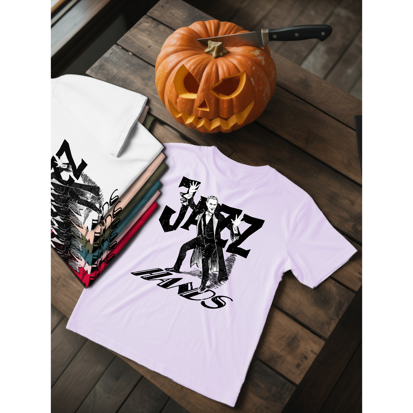 Jazz Hands Unisex Organic Cotton T-Shirt