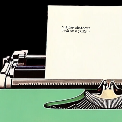 Whiteout Unisex Organic Cotton T-Shirt